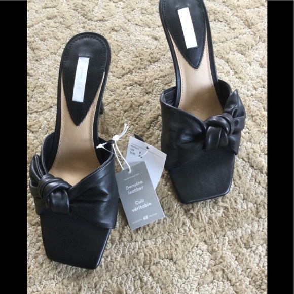 NEW H&M Leather Sandals - Picture 3 of 13